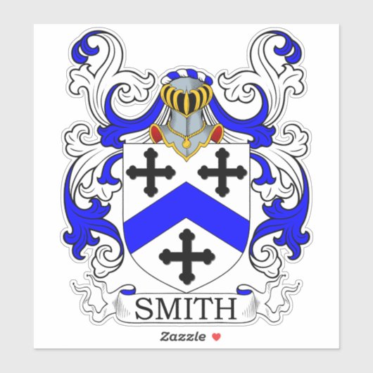 Smith Family Crest Sticker (Vel)