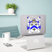 Smith Family Crest Sticker (Laptop op bureau)