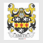Smith Family Crest Sticker (Vel)