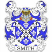 Smith Family Crest Sticker (Voorkant)