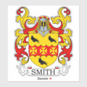 Smith Family Crest Sticker (Vel)