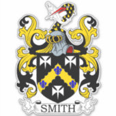 Smith Family Crest Sticker (Voorkant)
