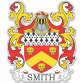 Smith Family Crest Sticker (Voorkant)