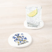 Smith Family Crest Zandsteen Onderzetter (Zijkant)