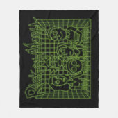 Smith Family Digital Hologram Fleece Deken (Voorkant)