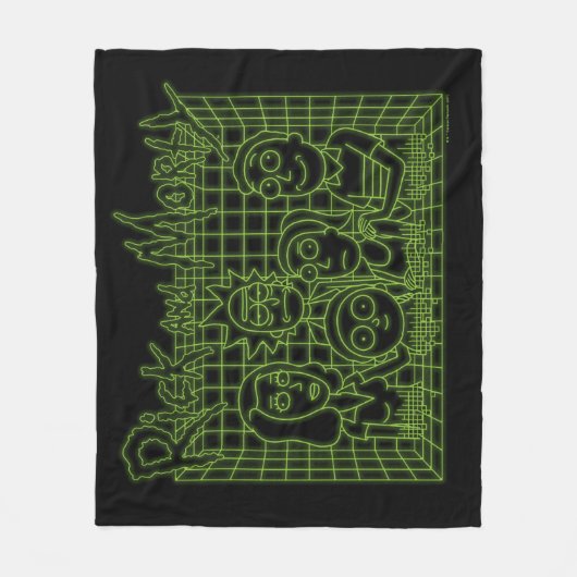 Smith Family Digital Hologram Fleece Deken (Voorkant)