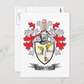 Smith-Ireland-Coat-of-Arms Briefkaart (Voorkant / Achterkant)