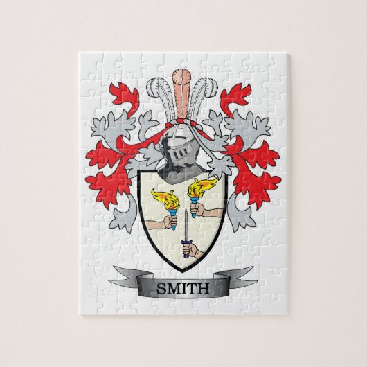 Smith-Ireland-Coat-of-Arms Legpuzzel (Verticaal)