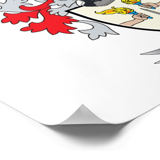 Smith-Ireland-Coat-of-Arms Poster (Hoek)