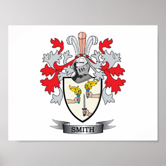 Smith-Ireland-Coat-of-Arms Poster (Voorkant)