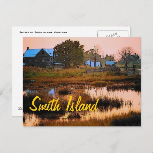 Smith Island Briefkaart (Voorkant / Achterkant)