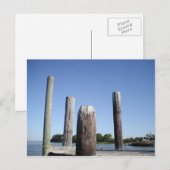 Smith Island Dock Briefkaart (Voorkant / Achterkant)