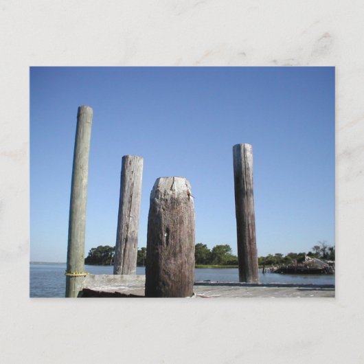 Smith Island Dock Briefkaart (Voorkant)
