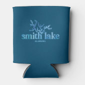 Smith Lake Alabama Map Blikjeskoeler (Voorkant)