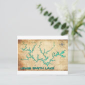 Smith Lake Post Card Briefkaart (Staand voorkant)