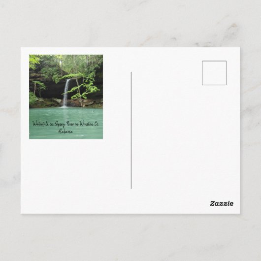 Smith Lake Post Card Briefkaart (Achterkant)