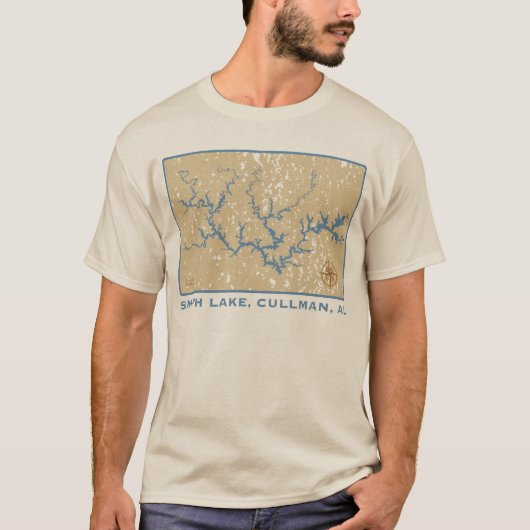 Smith Lake T-shirt Design (Voorkant)