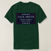 Smith maakt Amerika weer groot T-shirt (Design voorkant)