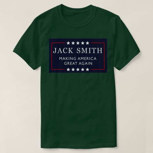 Smith maakt Amerika weer groot T-shirt (Design voorkant)