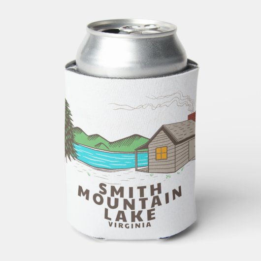 Smith Mountain Lake Cabin Blikjeskoeler (Blikje Voorkant)