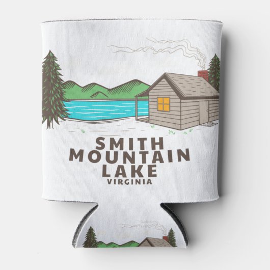 Smith Mountain Lake Cabin Blikjeskoeler (Voorkant)