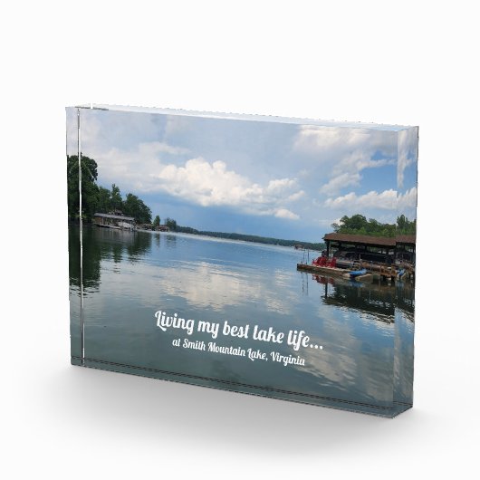 Smith Mountain Lake Photo Block Decor Fotoblokken (Rechts)