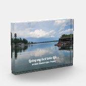 Smith Mountain Lake Photo Block Decor Fotoblokken (Links)