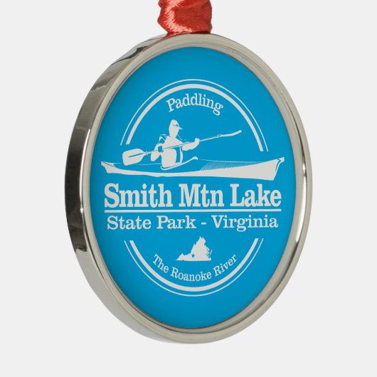 Smith Mountain Lake (SK) Metalen Ornament (Rechts)