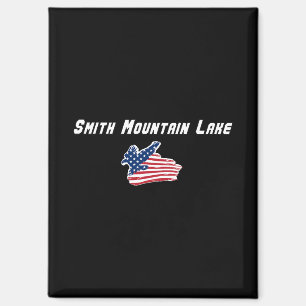 Smith Mountain Lake Virginia Patriottische Adelaar Magneet