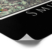 Smith Mountain Lake Virginia Satellite Poster Map (Hoek)