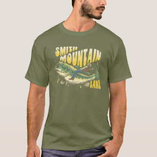 Smith Mountain Lake Virginia Striped Bass Vissen T-shirt
