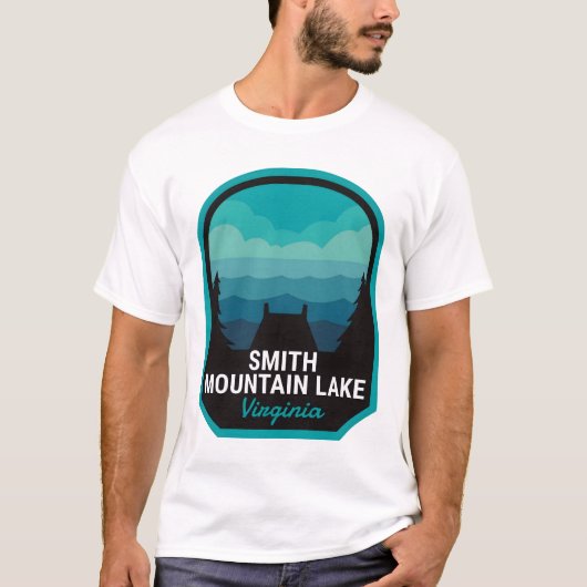 Smith Mountain Lake Virginia Summer T-shirt (Voorkant)