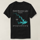 Smith Mountain Lake, Virginia T-shirt (Design voorkant)