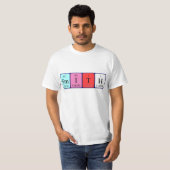 Smith periodieke table name shirt (Voorkant volledig)