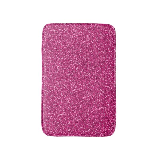 Smith Pink Glitter Badmat (Voorkant Verticaal)