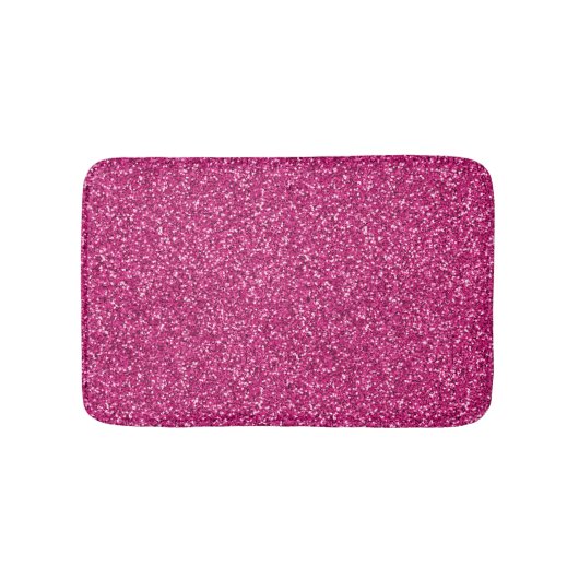 Smith Pink Glitter Badmat (Voorkant)