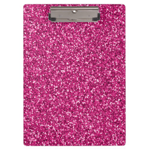 Smith Pink Glitter Klembord