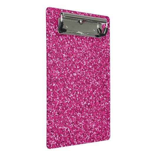 Smith Pink Glitter Mini Klembord (Schuin)