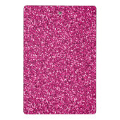 Smith Pink Glitter Mini Klembord (Achterkant)