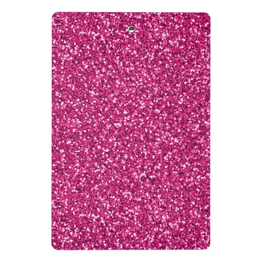 Smith Pink Glitter Mini Klembord (Achterkant)