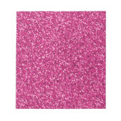 Smith Pink Glitter Notitieblok (Voorkant)