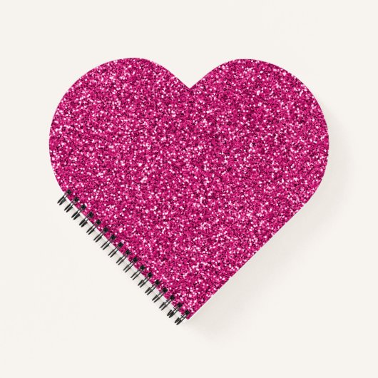 Smith Pink Glitter Notitieboek (Voorkant)