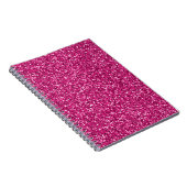 Smith Pink Glitter Notitieboek (Rechterzijde)