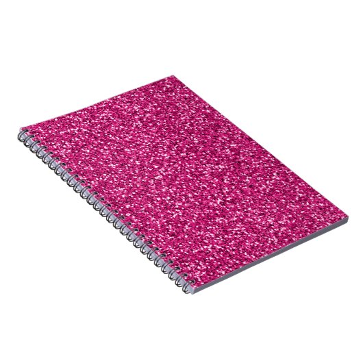 Smith Pink Glitter Notitieboek (Rechterzijde)