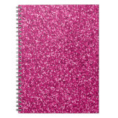 Smith Pink Glitter Notitieboek (Voorkant)