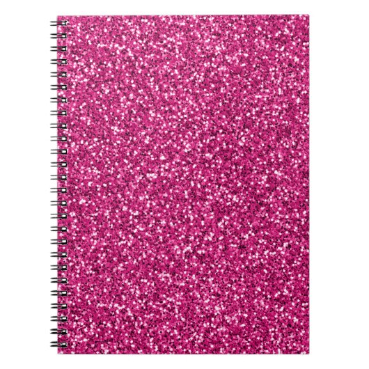 Smith Pink Glitter Notitieboek (Voorkant)