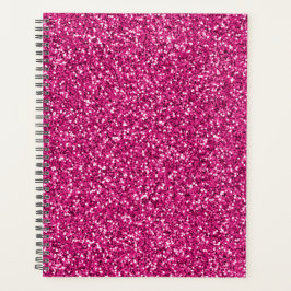 Smith Pink Glitter Planner