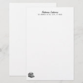 Smith Premier No. 2 Typemachine Stationery Briefpapier (Voorkant / Achterkant)