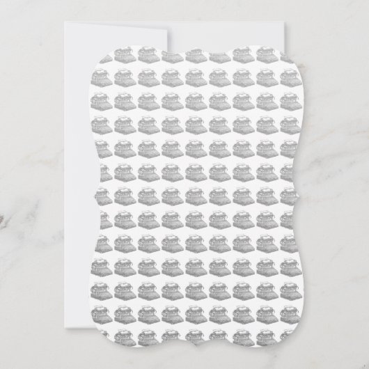 Smith Premier No. 2 Typewriter Kaart (Achterkant)