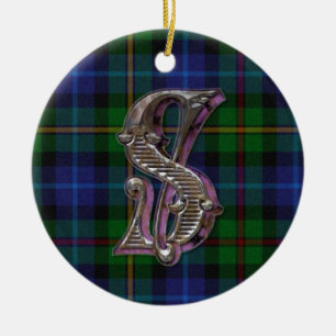 Smith Pset Monogram ornament
